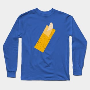 Banana in a Sleeping Bag Long Sleeve T-Shirt